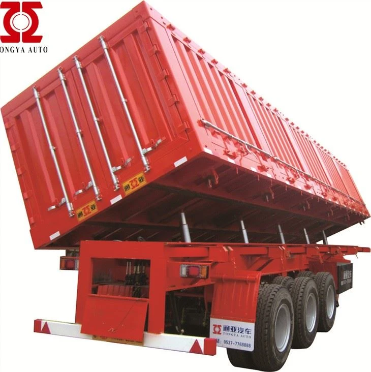 Trailer Pembuangan Samping 3 gandar