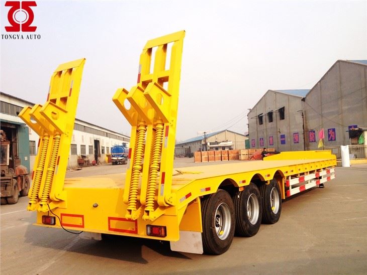 Trailer Tempat Tidur Rendah 60ton