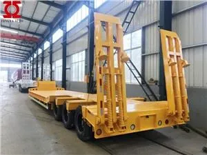 Trailer Semi Tempat Tidur Rendah