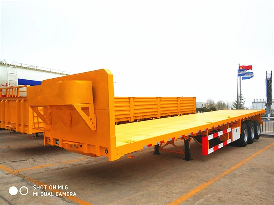 40ft   Kontainer   Flatbed   Semi   Trailer