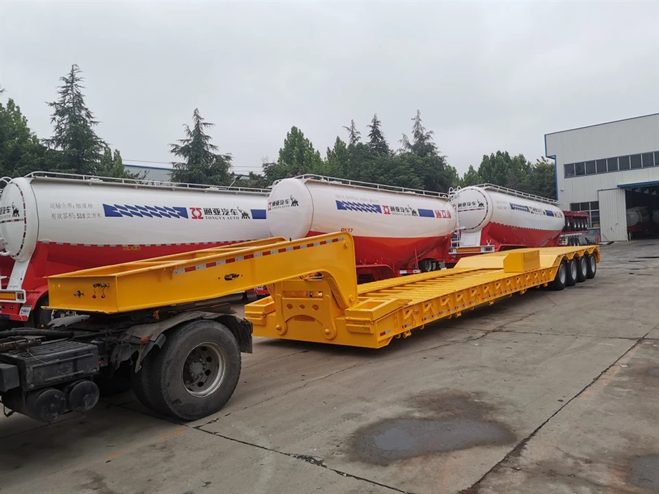 Trailer Semi Lowbed Gooseneck Hidraulik