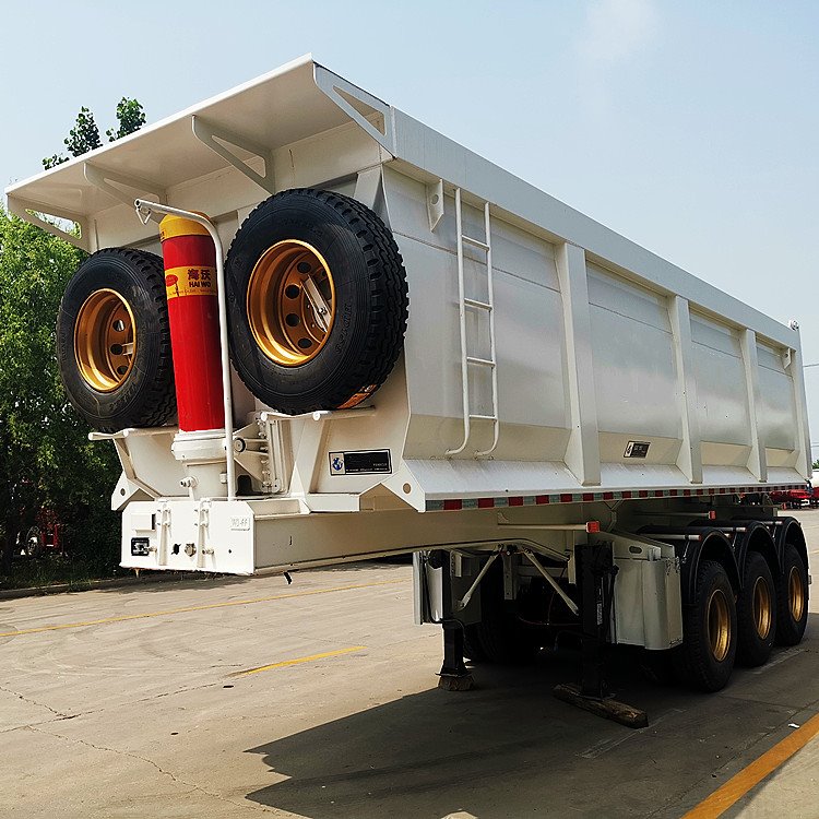 Trailer Semi Tipper Belakang