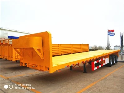 40ft Kontainer Flatbed Semi Trailer