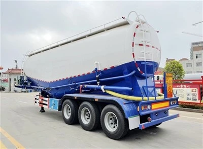 Trailer Semen Curah 45T Harga Pabrik Tangki Semen Curah Semi Trailer Dijual