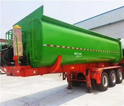 Produk Baru China Truk Tipper 40M3 Kekuatan Tinggi Dengan Harga Bagus