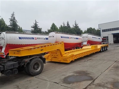 Trailer Semi Lowbed Gooseneck Hidraulik