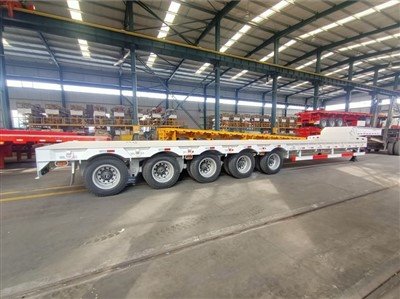 Semi Trailer Untuk Mesin Berat