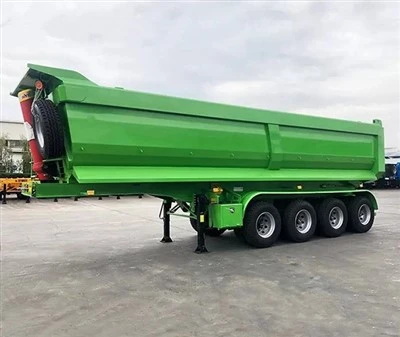 Silinder Hidraulik U Tipe 3alxes Ujung Belakang Dump Truck Dijual