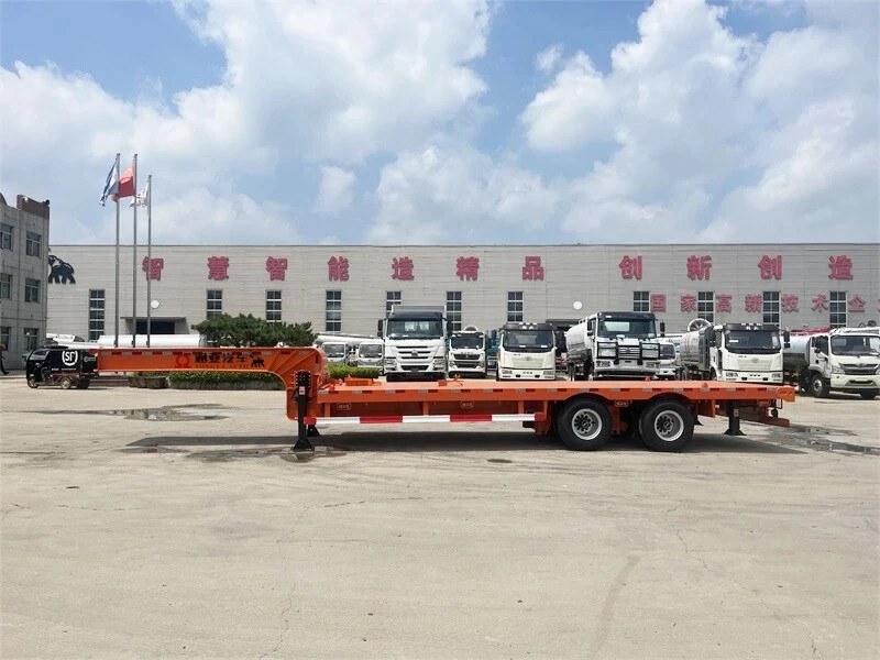 Trailer Semi Tempat Tidur Rendah 30T