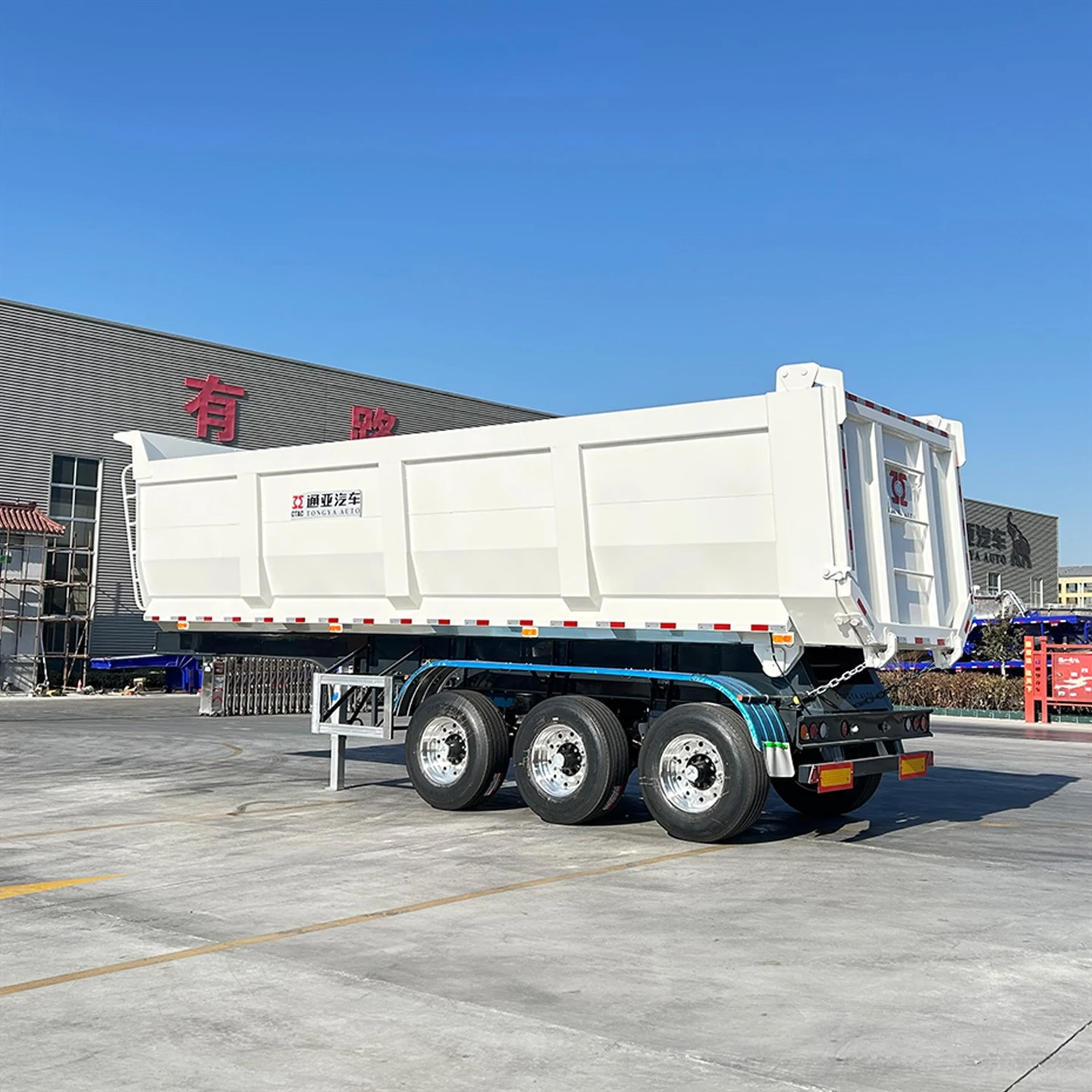 Trailer semi dump 40t