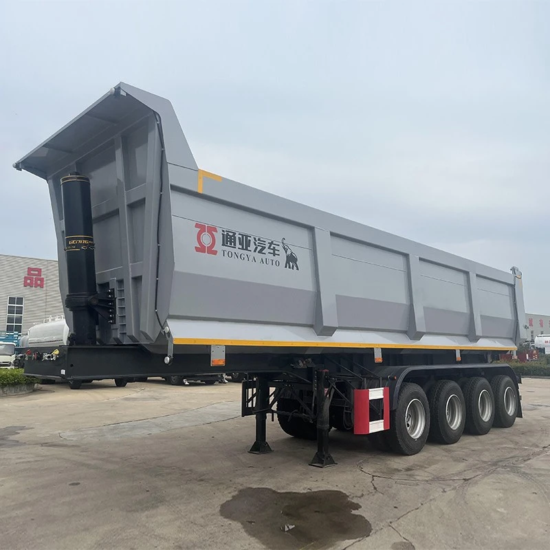 Trailer semi dump 60t dengan sertifikasi OTTC