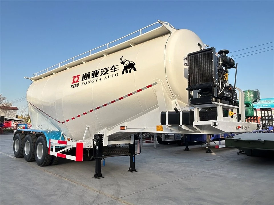 Trailer Semi Tanker Semen Curah 3 Gandar 40T