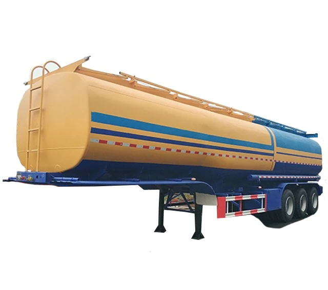 Trailer Semi Tanker Bahan Bakar Afrika Timur