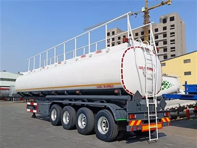 4 Gandar Bahan Bakar Tanker Tanker Trailer