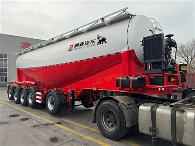 Trailer Semi Tanker Semen Curah 5 Gandar 66 Liter