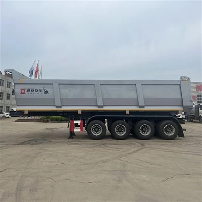 Trailer semi dump 60t 60t dengan sertifikasi OTTC