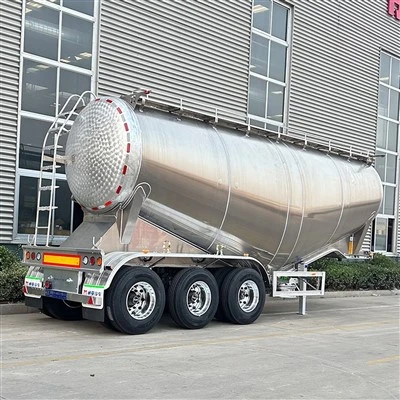 Trailer Tanker Semen Curah Aluminium