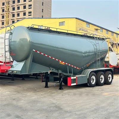 Trailer Semi Tanker Semen Curah Untuk Bubuk
