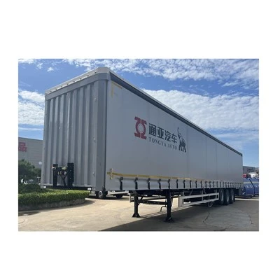 Trailer Semi Tirai Berkualitas Tinggi